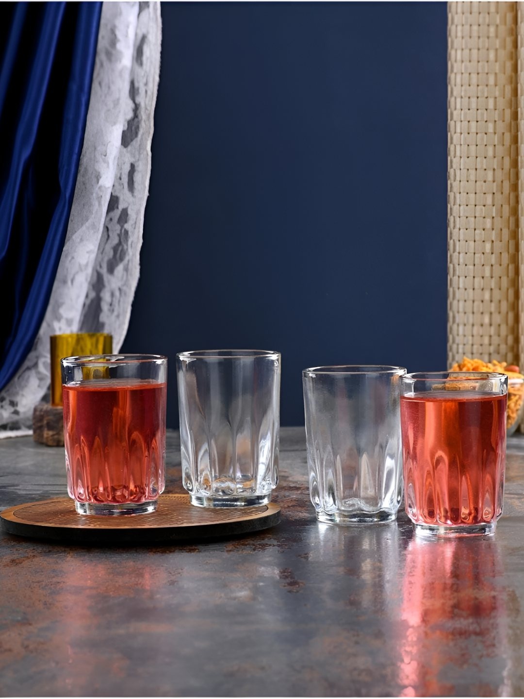 

SOMIL Unisex Transparent Water Glass