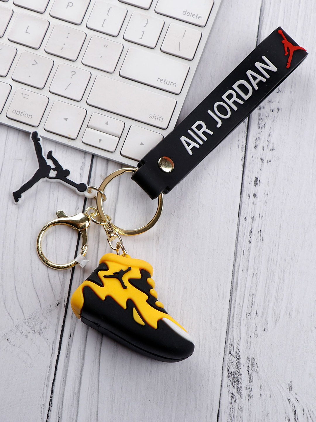 

Archies Air Jordan Keychain, Yellow