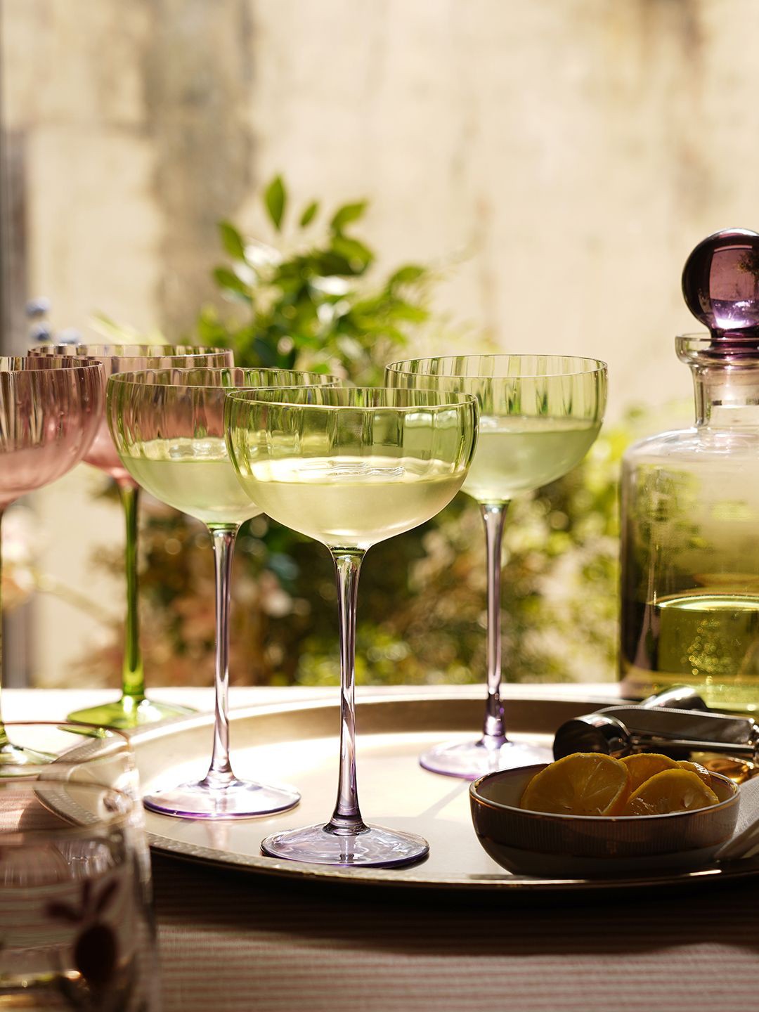 

Pure Home and Living Unisex Green Bar Glass