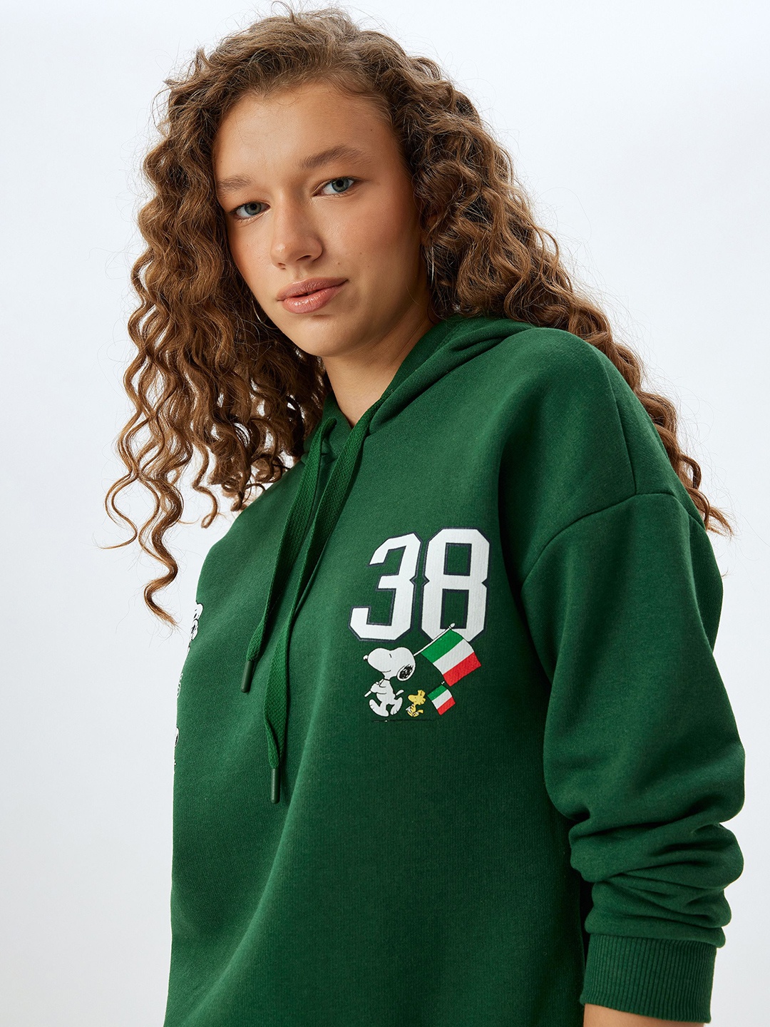 

Koton Women Sweatshirt, Green