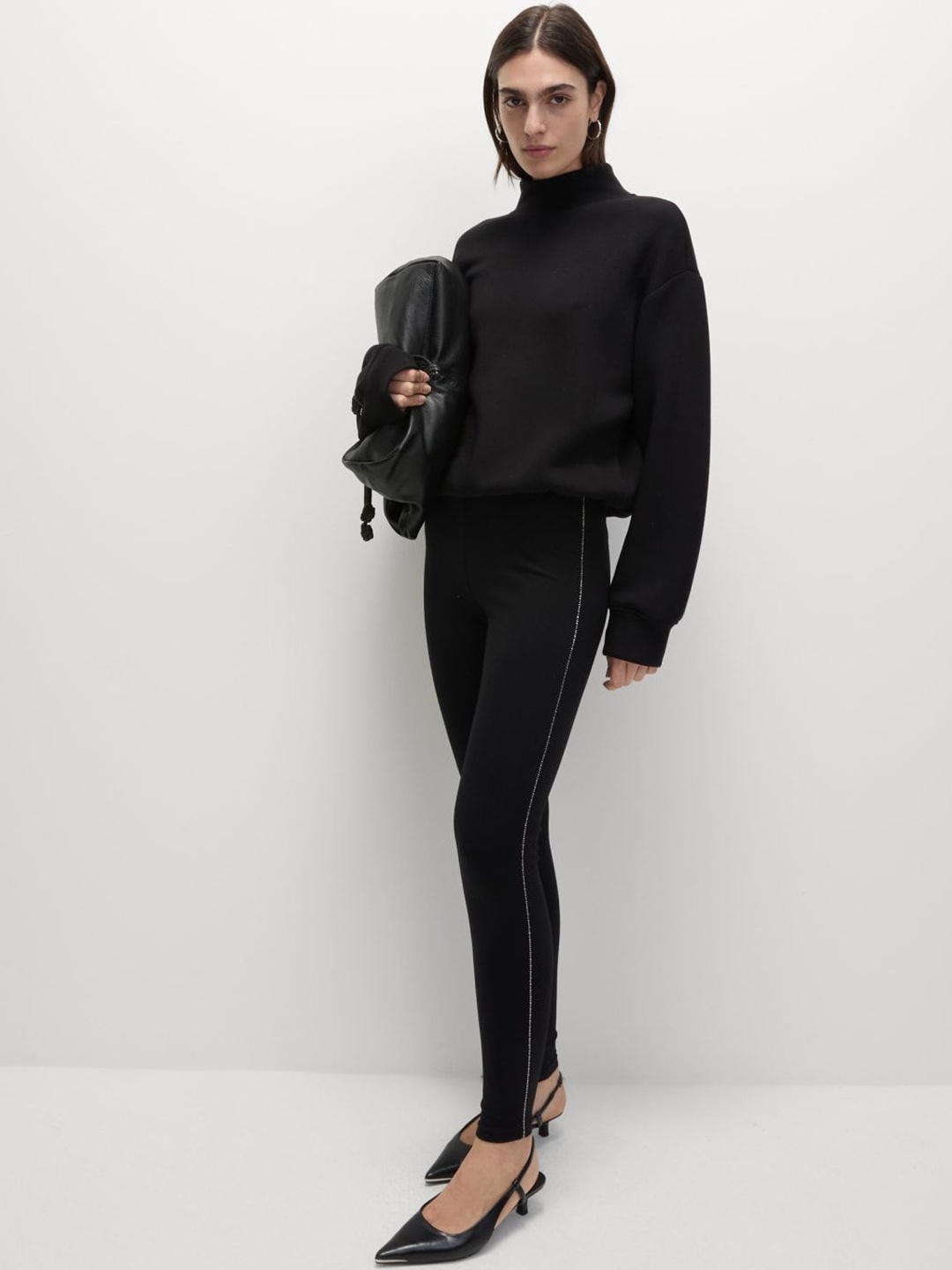 

Marks & Spencer Embellished Jeggings, Black