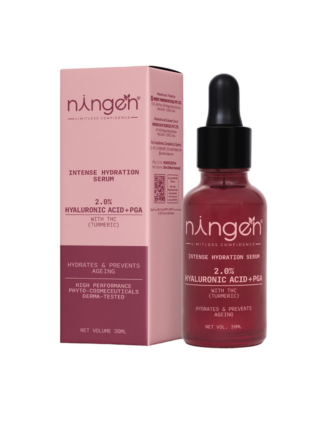 

Ningen Intense Hydration Serum- 30 ml, Maroon