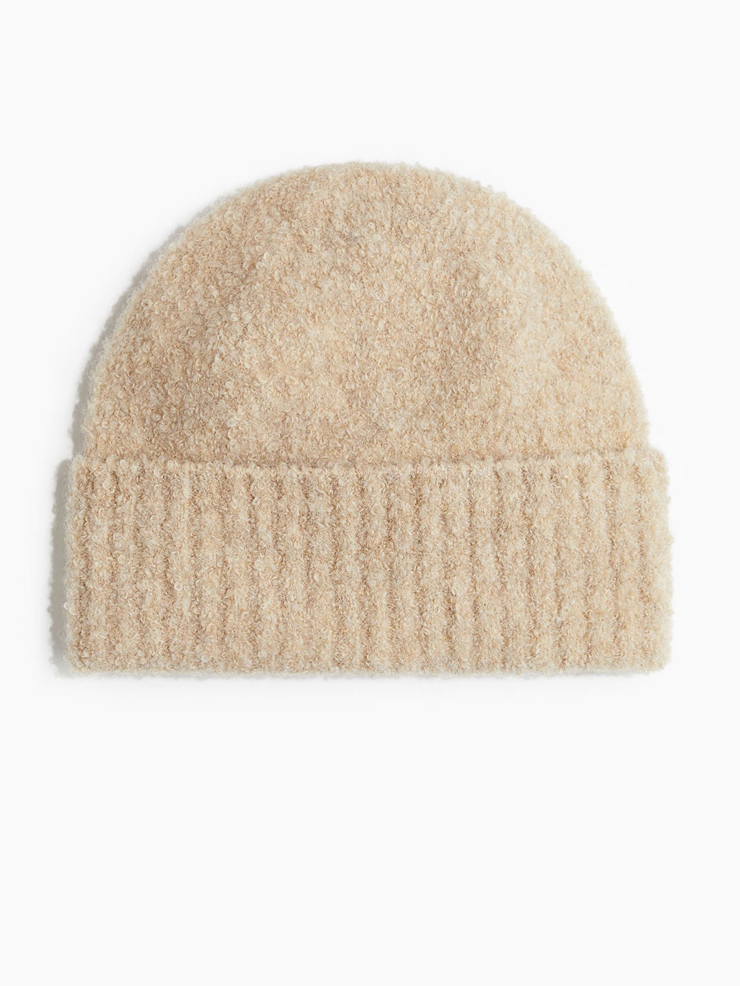 

H&M Fluffy Beanie, Beige
