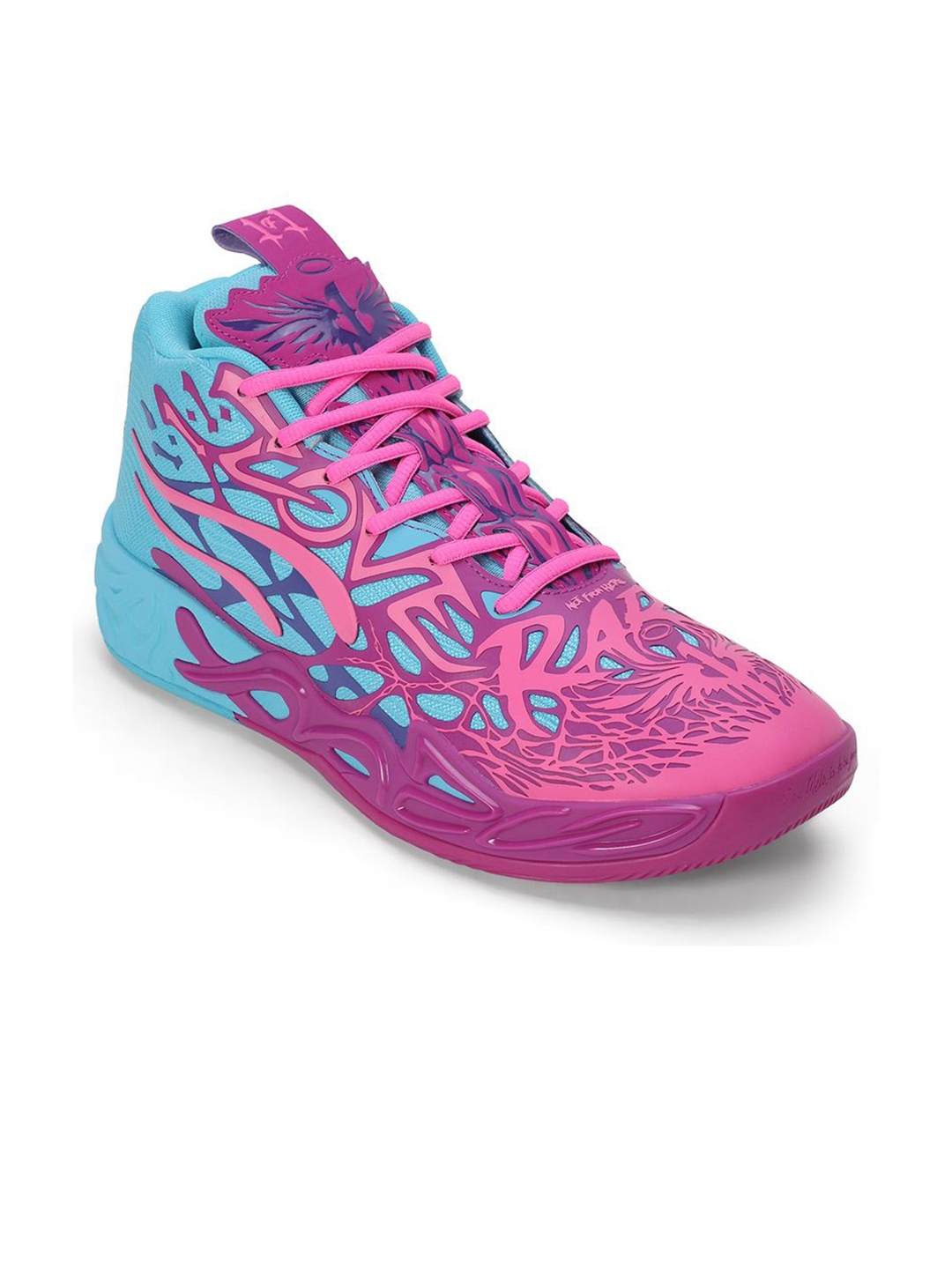 

Puma MB.04 Iridescent Unisex Lace-Ups Basketball Shoes, Pink