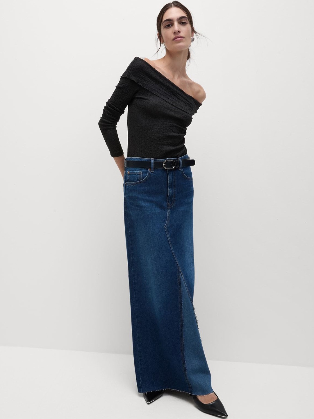 

Marks & Spencer Off-Shoulder Bardot Top, Black