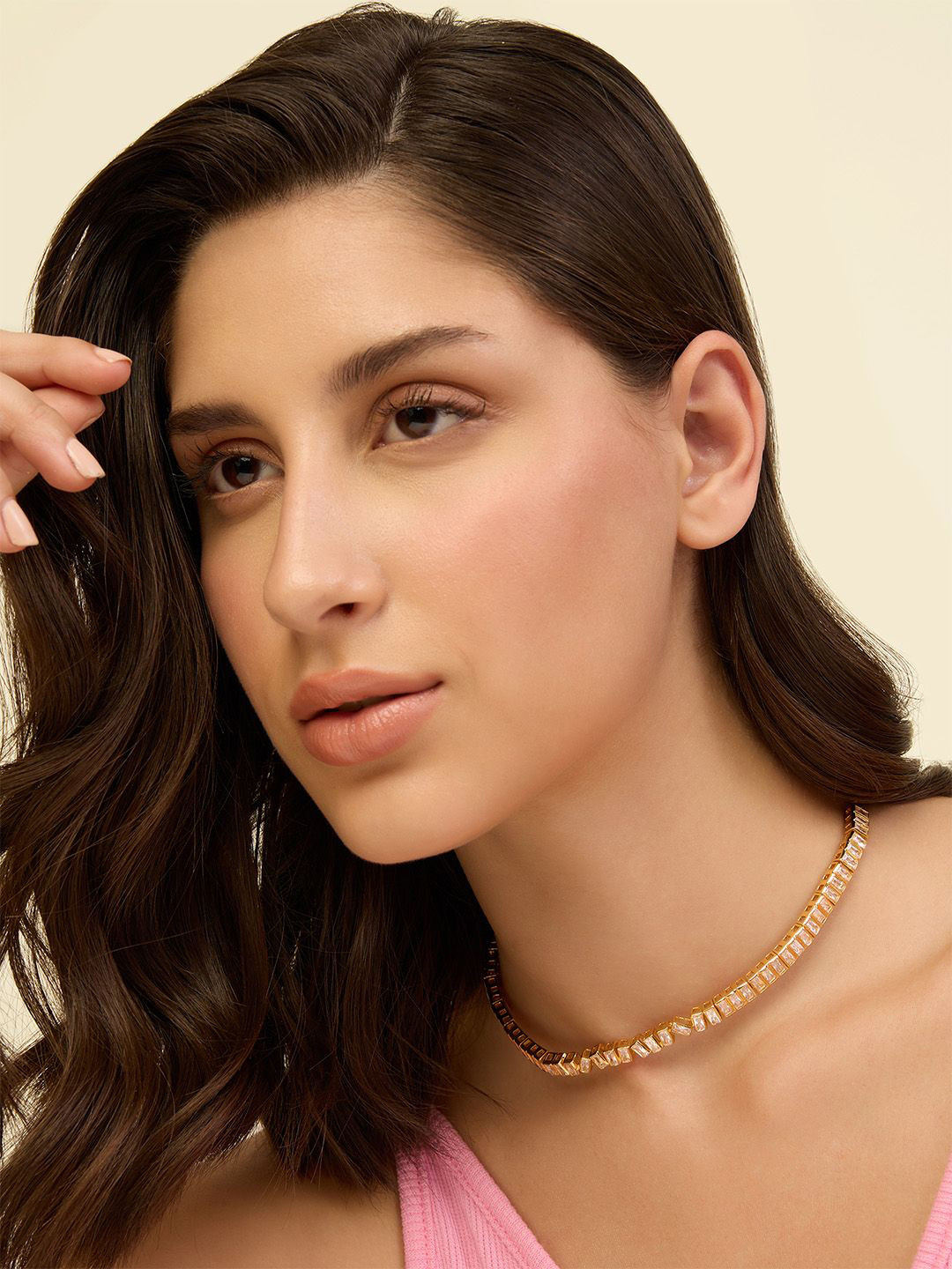 

Isharya Brass Gold-Plated Necklace