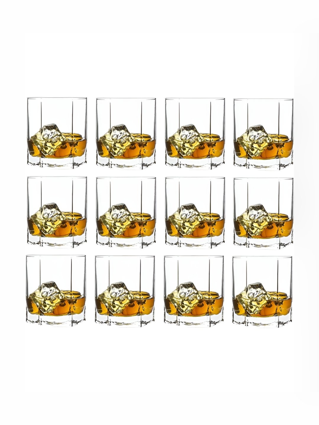 

SOMIL 12 Piece Transparent Whisky Glass - 150 ml