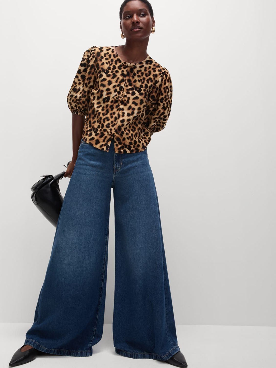 

Marks & Spencer Animal Print Top, Multi