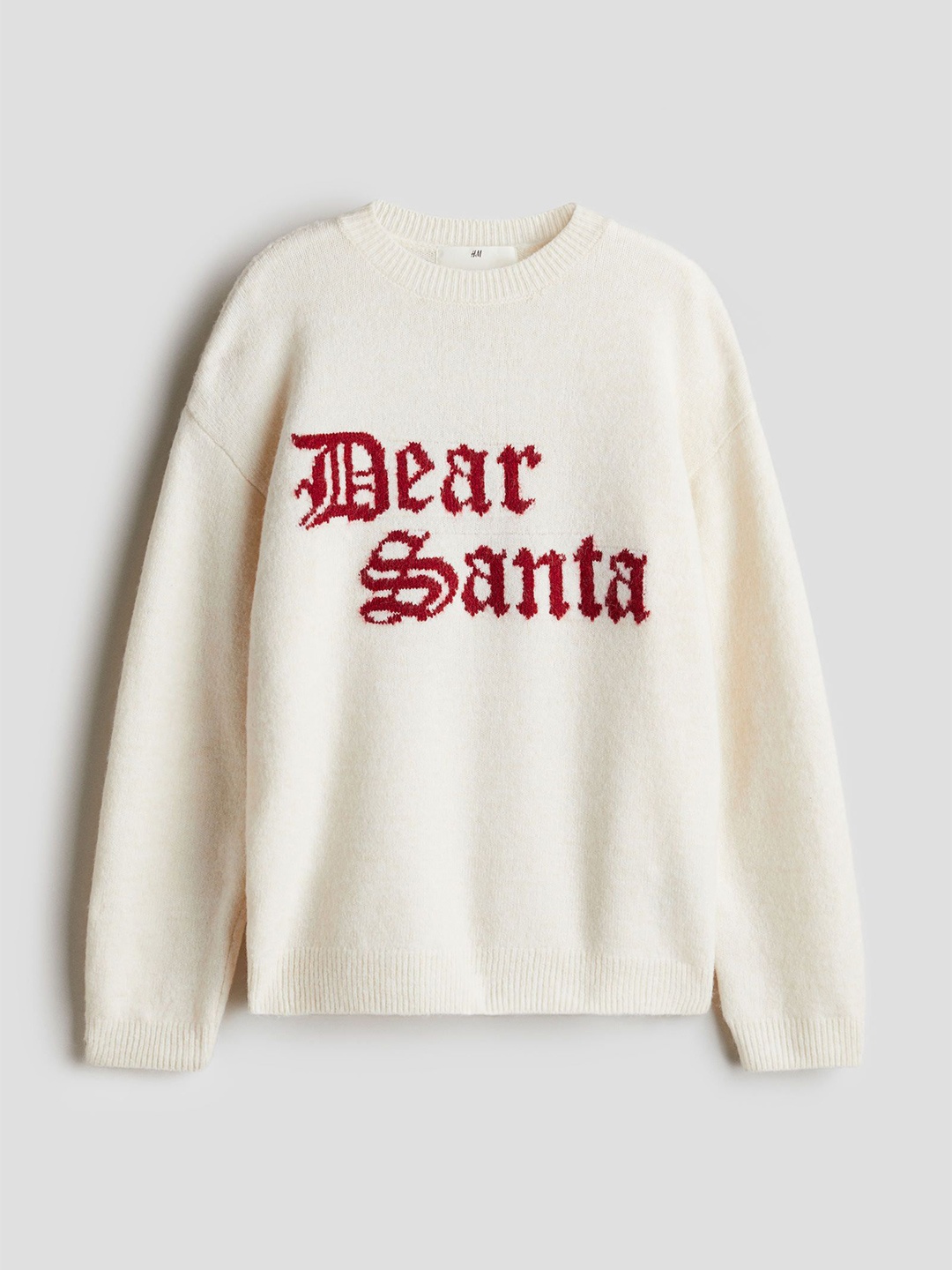 

H&M Girls Loose-fit Jumper, White