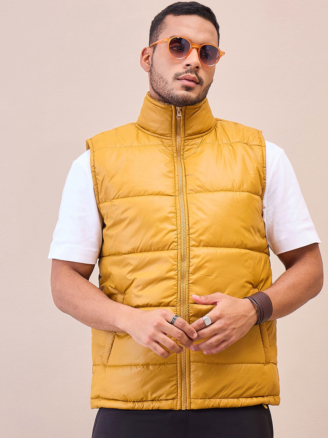 

MASCLN SASSAFRAS Men Puffer Jacket, Khaki