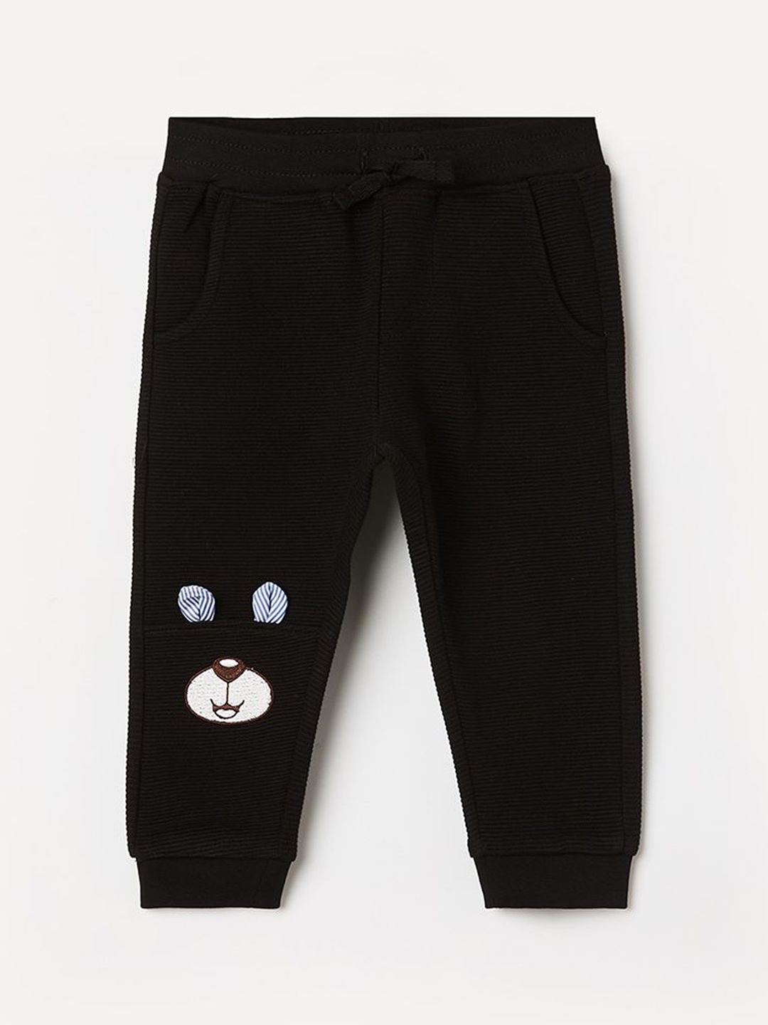 

Juniors by Lifestyle Infant Boys Pure Cotton Joggers, Black
