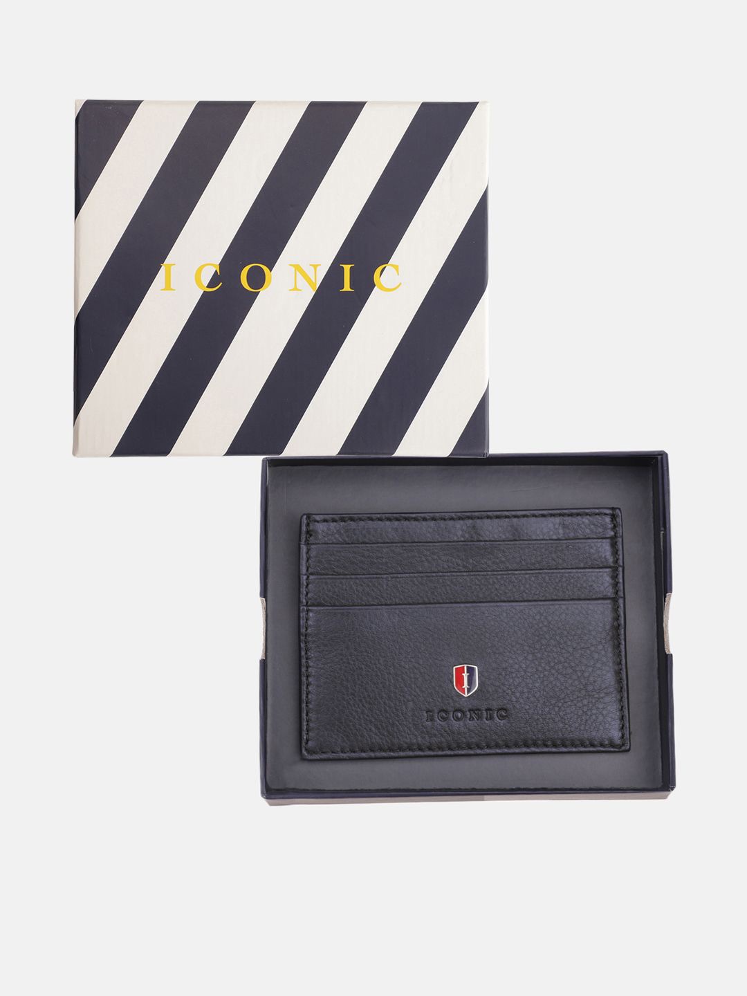 

Iconic Men Leather Card Holder, Blue