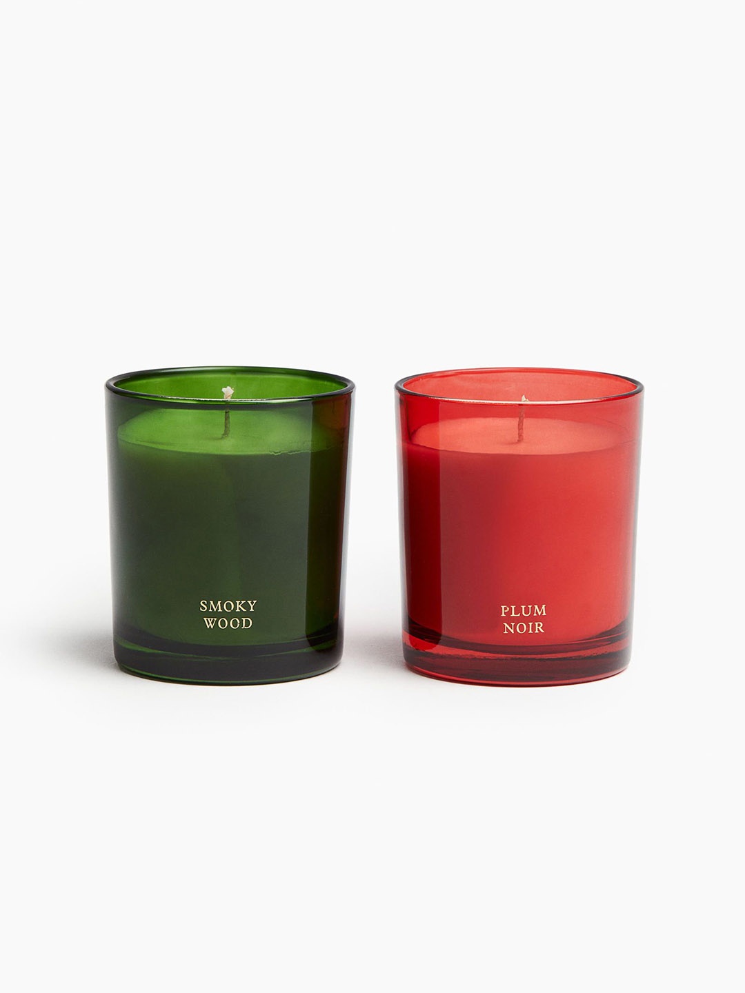 

H&M 2-Pack Scented Candles, Red