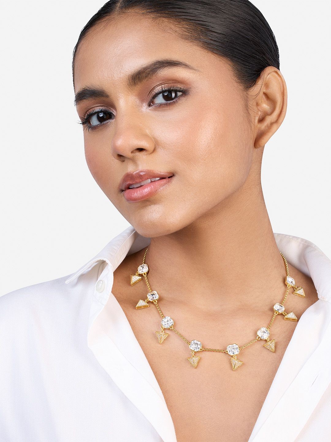

Isharya Brass Gold-Plated Necklace