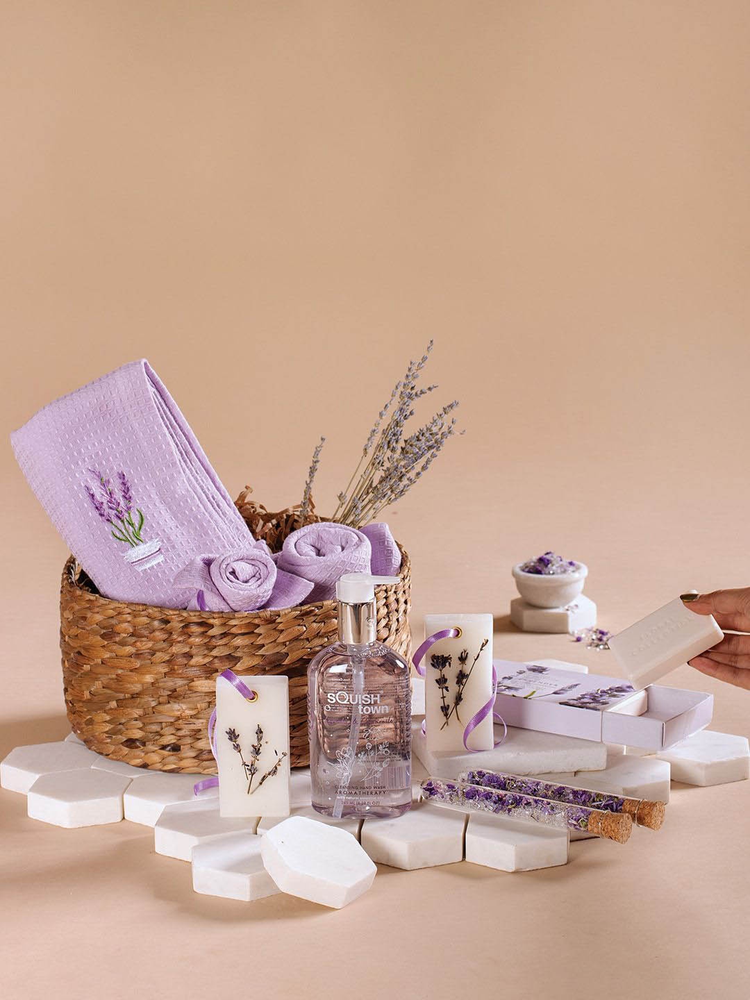 

The Knot Company Lavender Spa Set