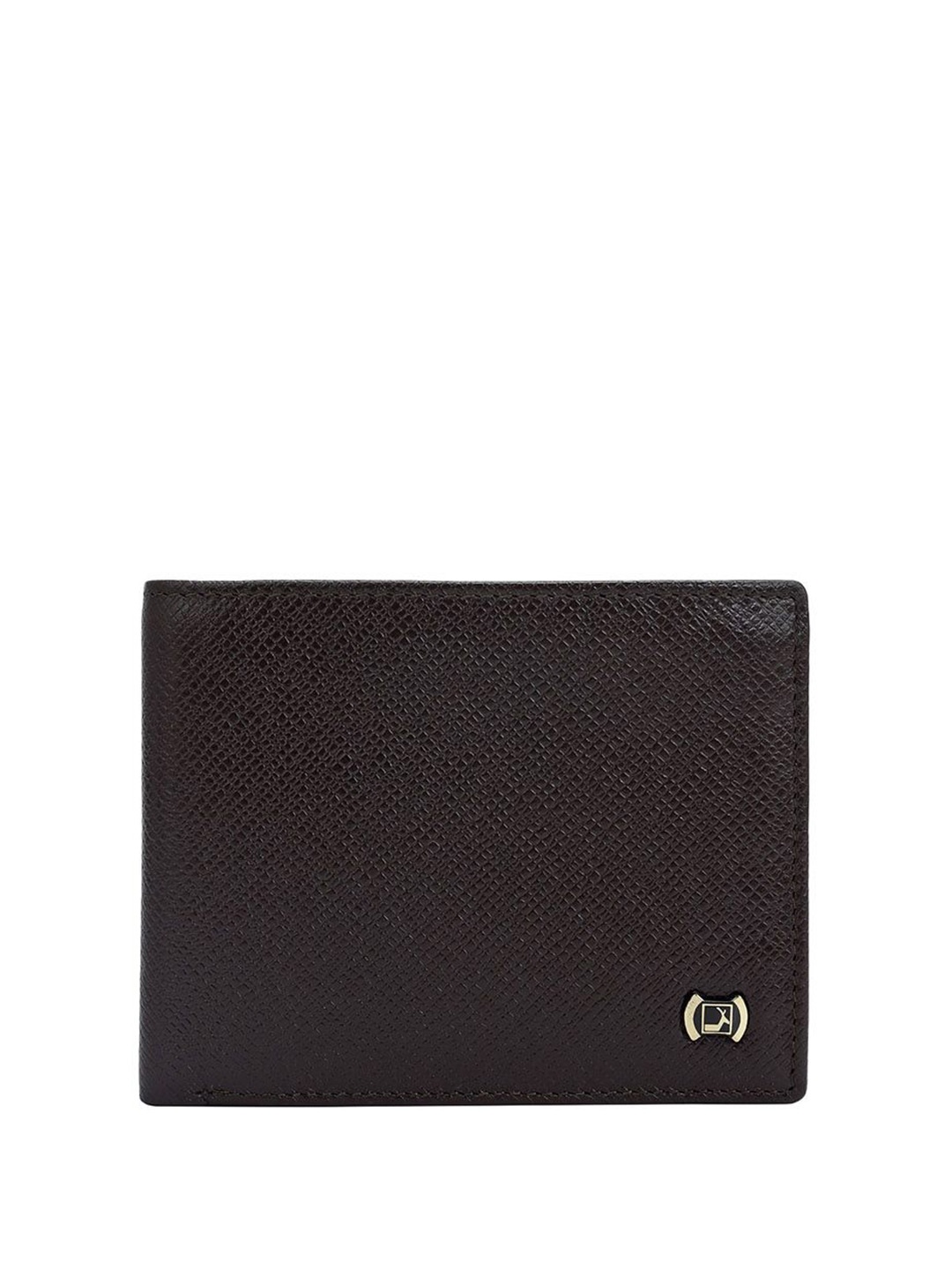 

Da Milano Men Leather Two Fold Wallet, Brown