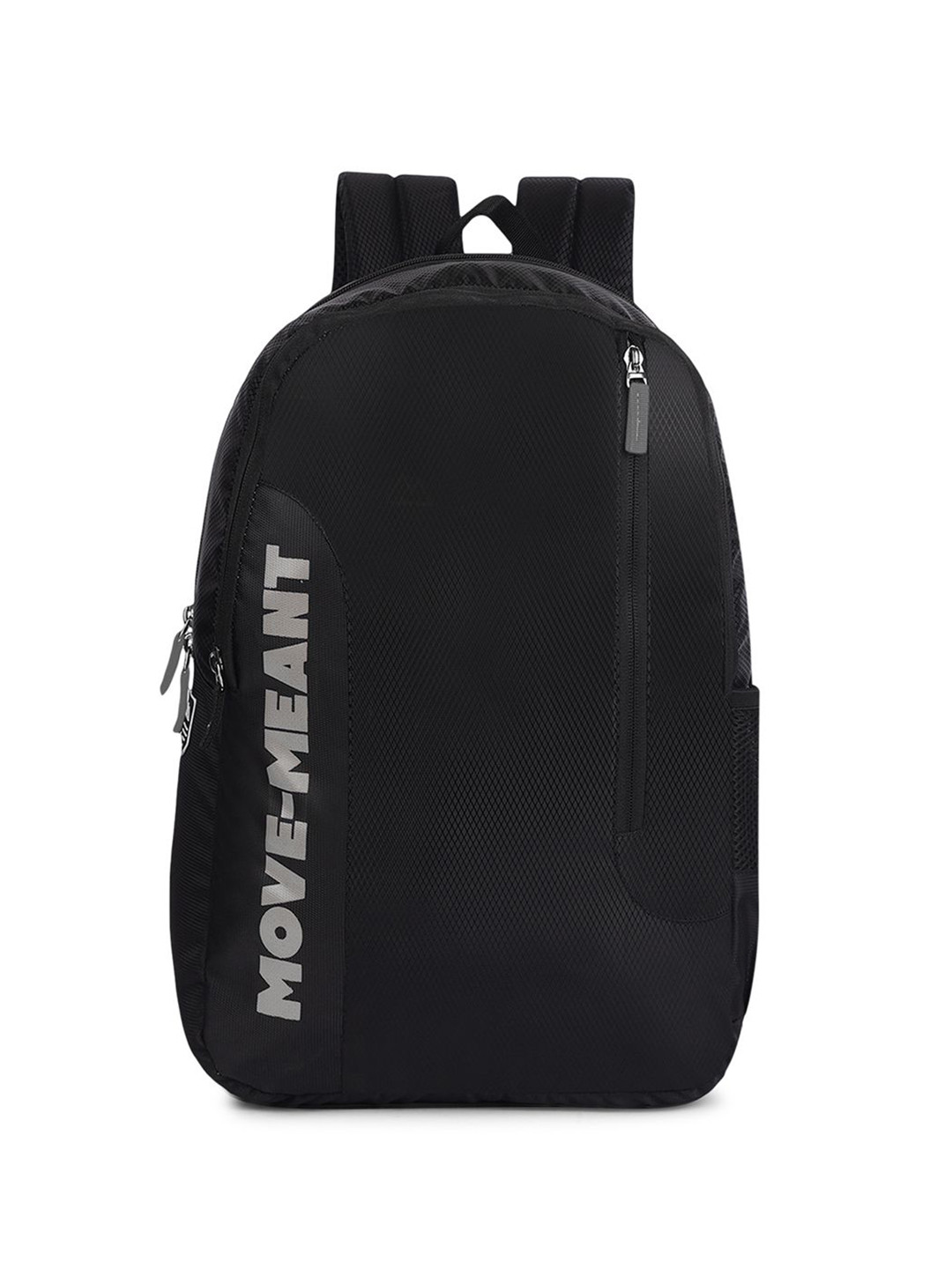 

Move-Meant City Treck Unisex Brand Logo Backpack, Grey