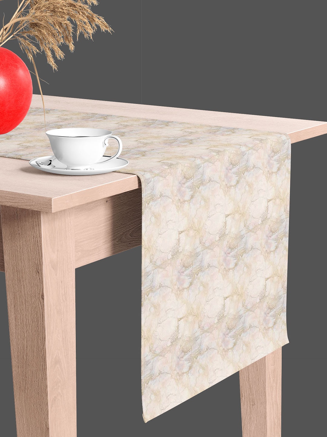 

ArtzFolio Beige & Off White Digital Printed Table Runner