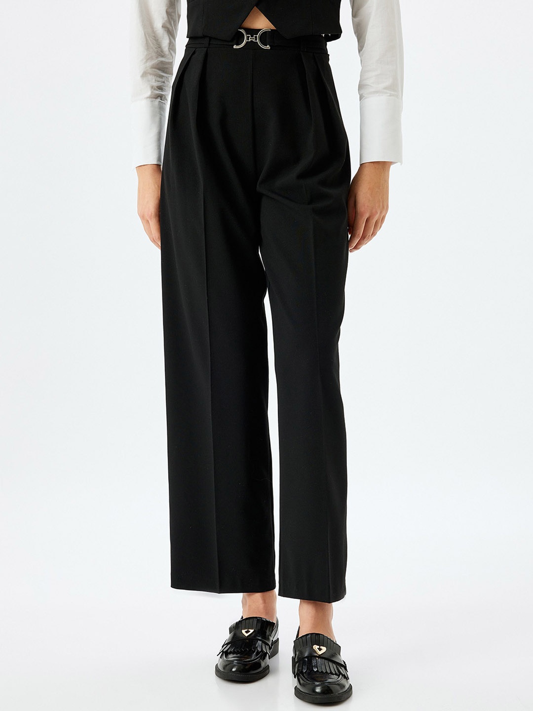 

Koton Women Trousers, Black