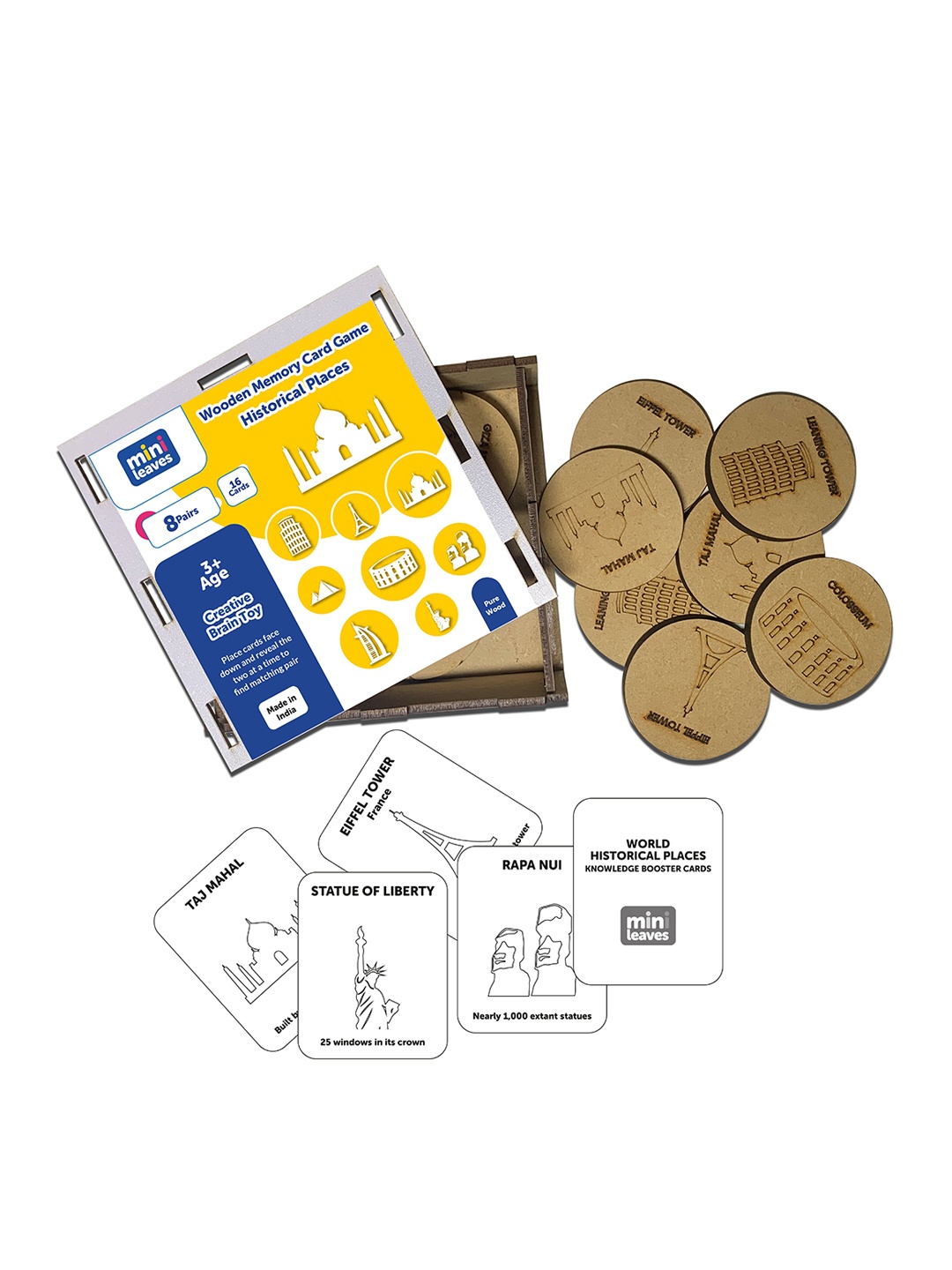 

Mini Leaves Skill Development Toy Learning and Development Toys, Brown
