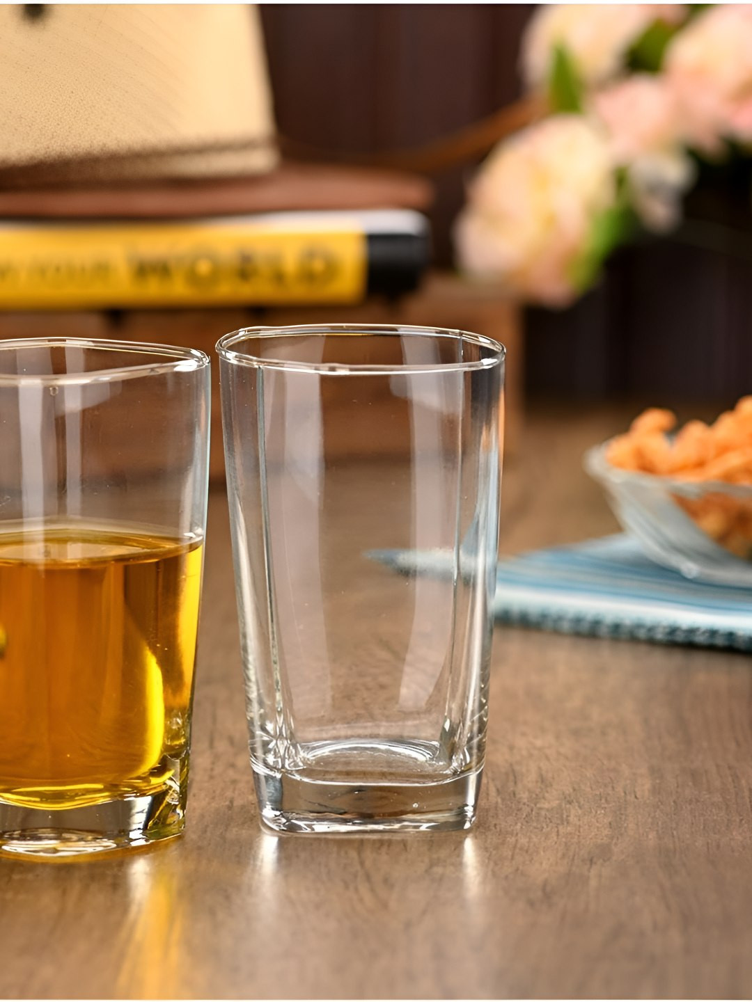 

SOMIL Unisex Transparent Water Glass