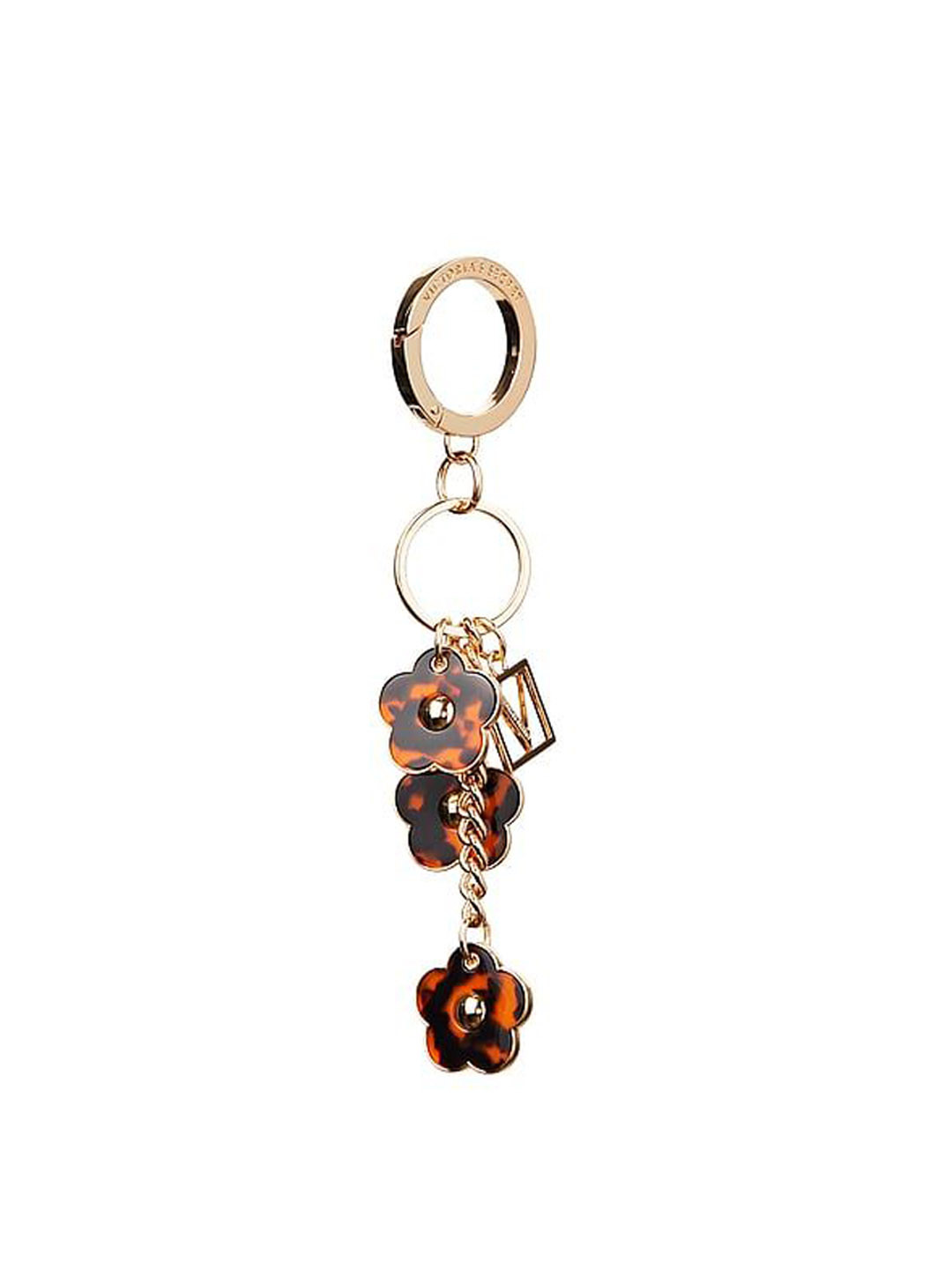 

Victoria's Secret Printed Key Chain, Brown