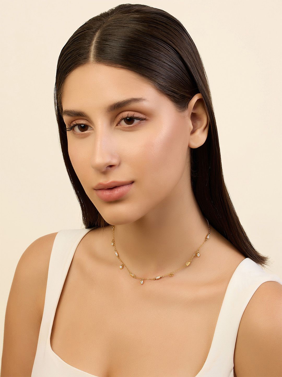 

Isharya Brass Gold-Plated Necklace
