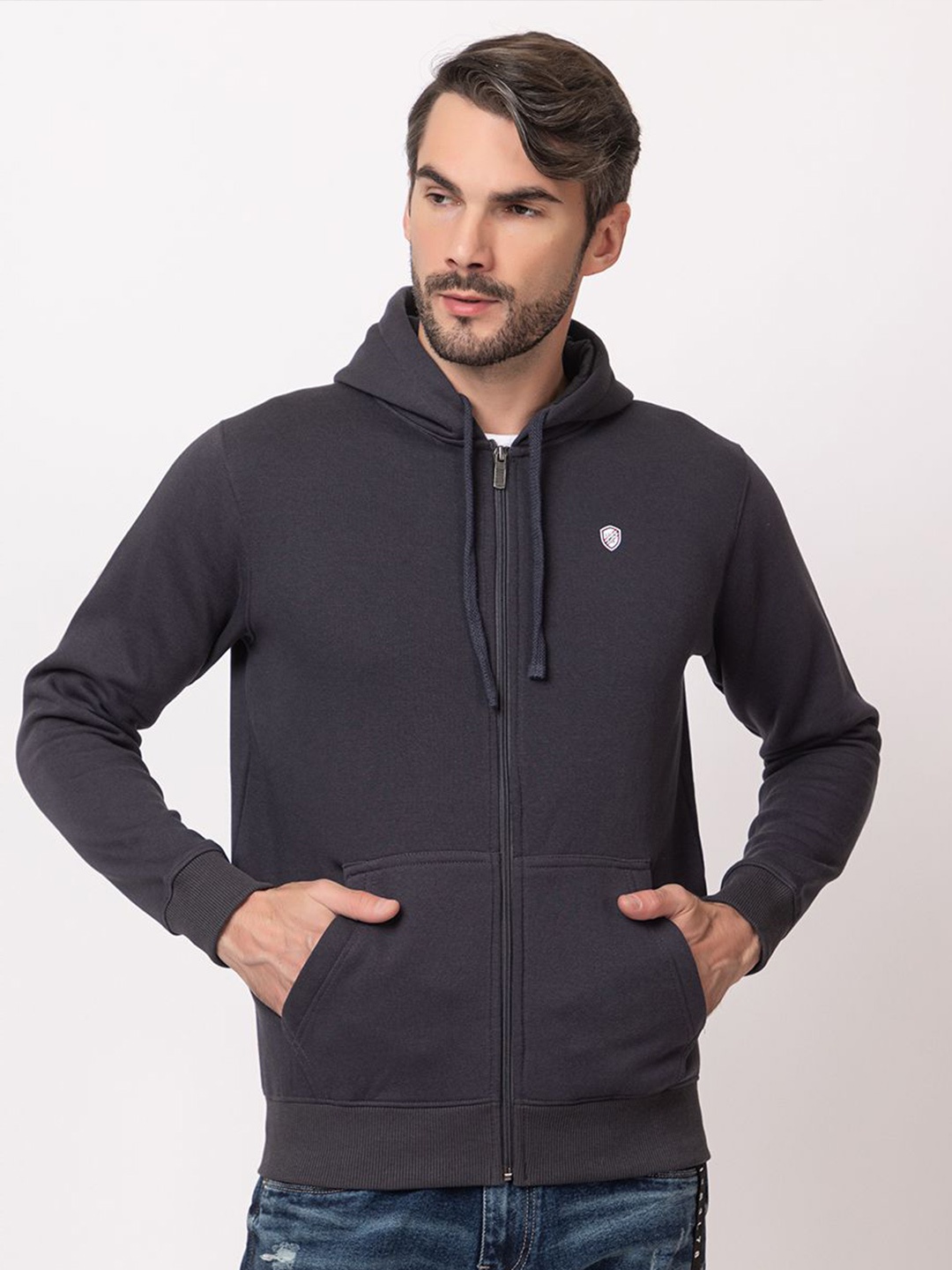 

ARIIX Men Hooded Sweatshirt, Grey