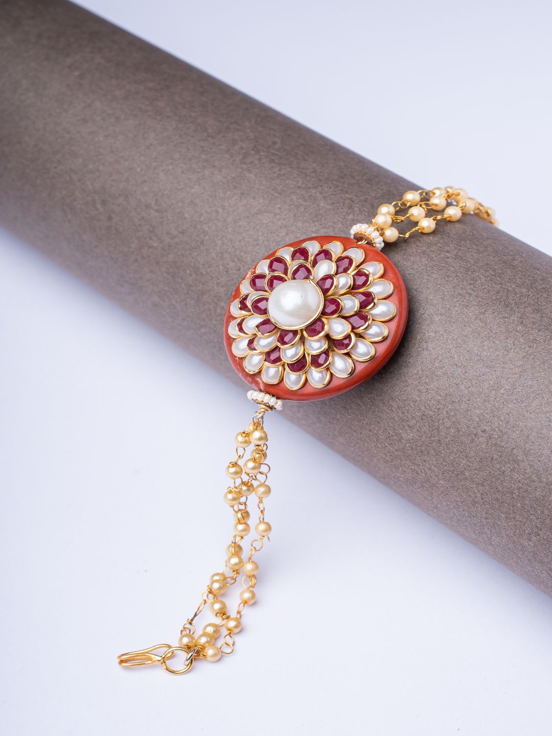 

Vivinia by Vidhi Women Gold-Plated Wraparound Bracelet