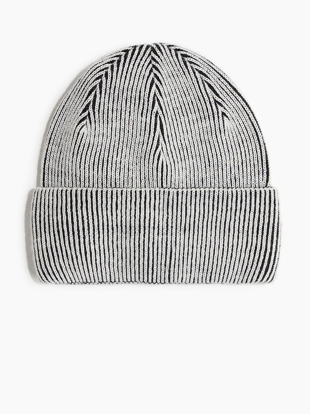 

H&M Rib-Knit Beanie, Black