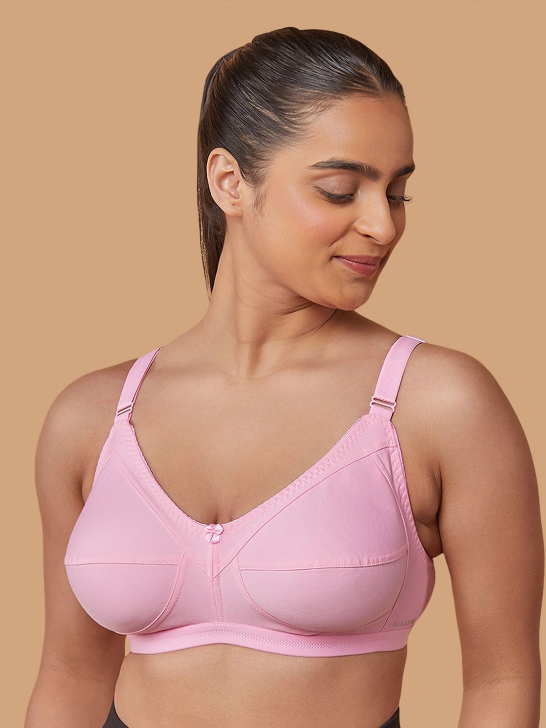 

MAASHIE Bra Full Coverage, Pink
