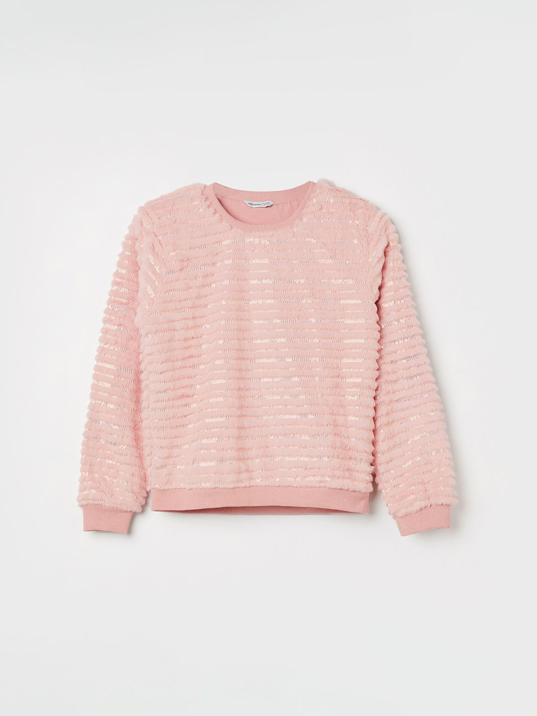 

Fame Forever by Lifestyle Girls Embroidered Sweatshirt, Pink