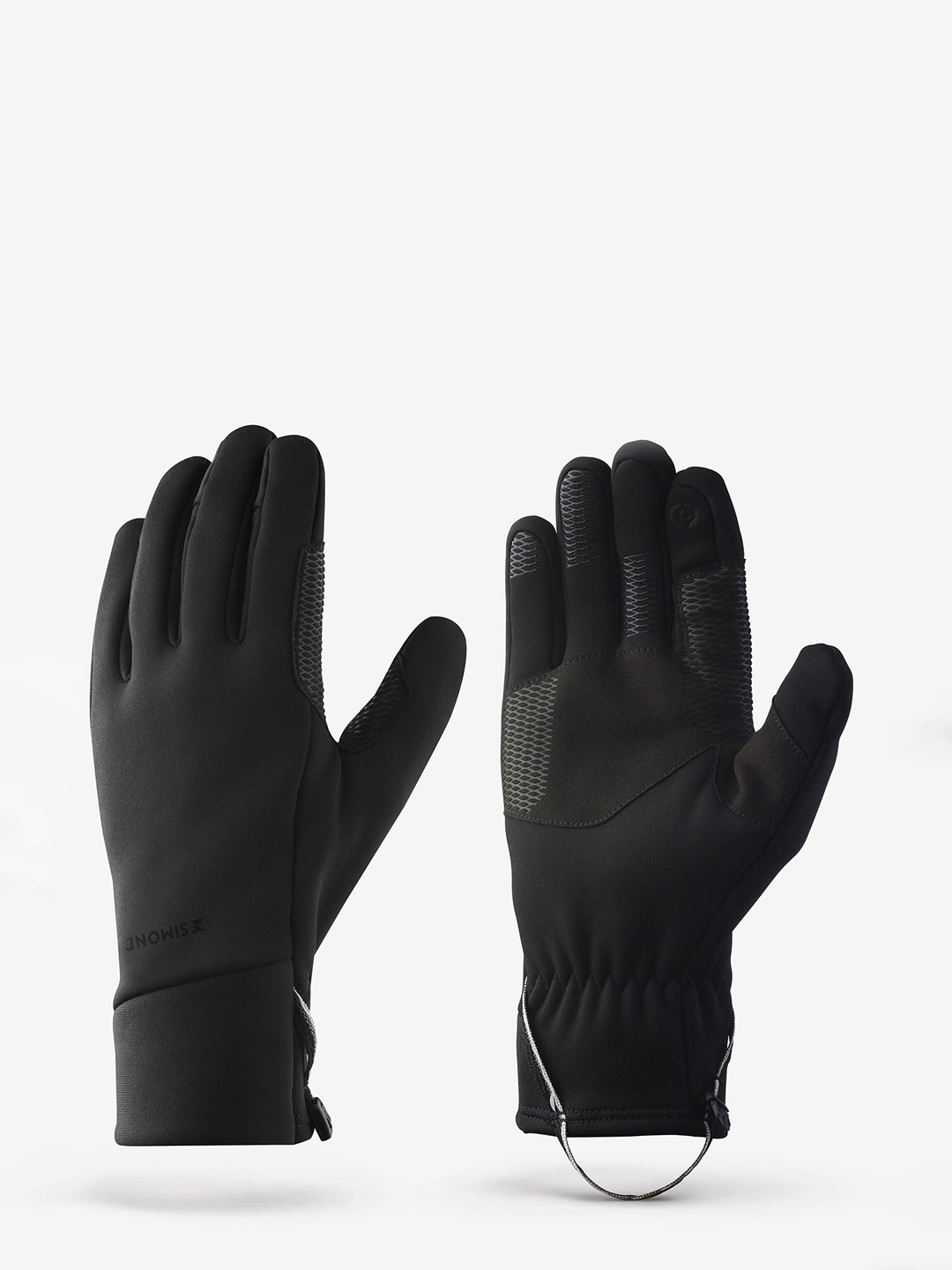 

FORCLAZ By Decathlon Men Winter Gloves, Black
