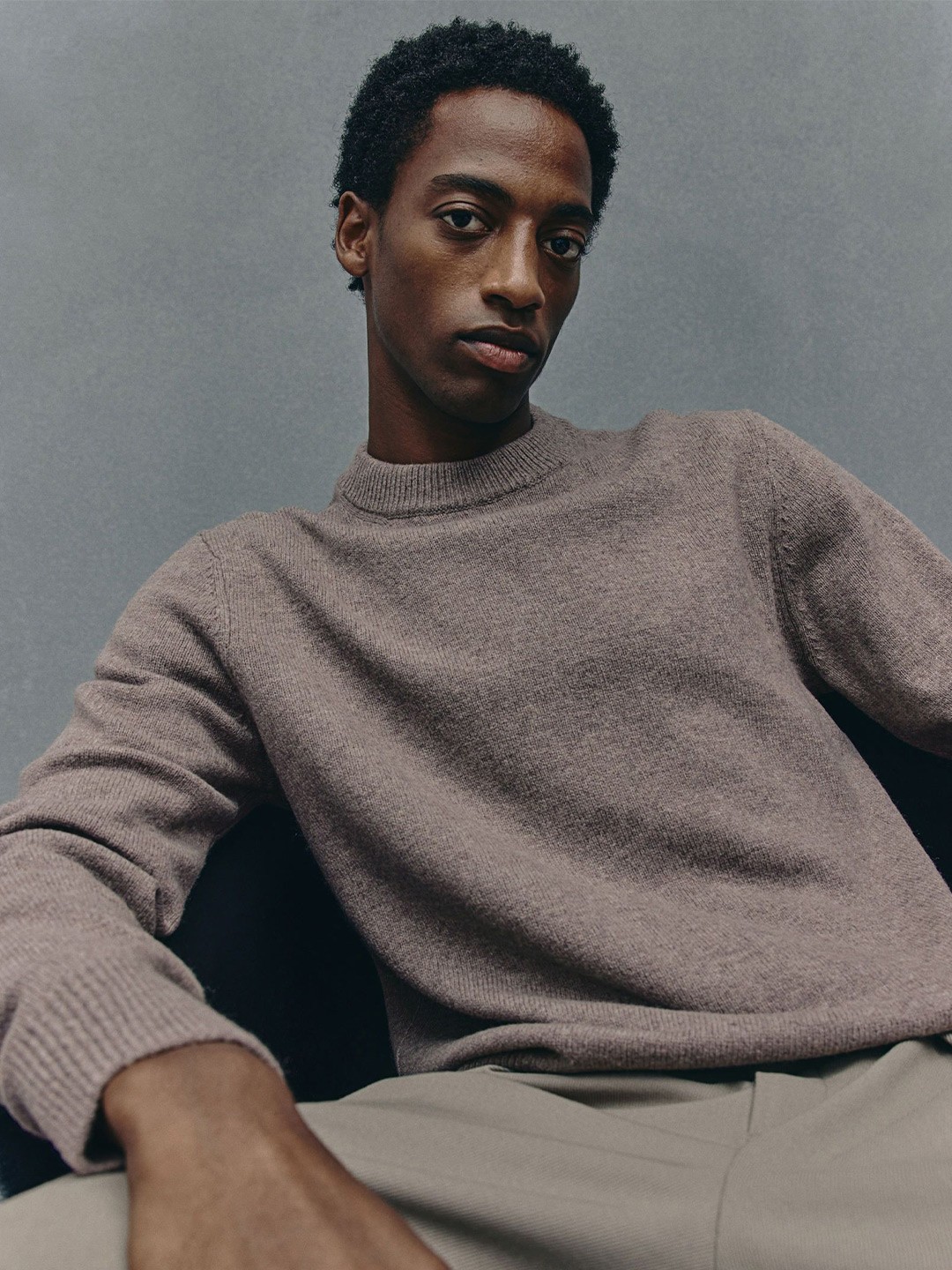 

H&M Wool Jumper, Grey