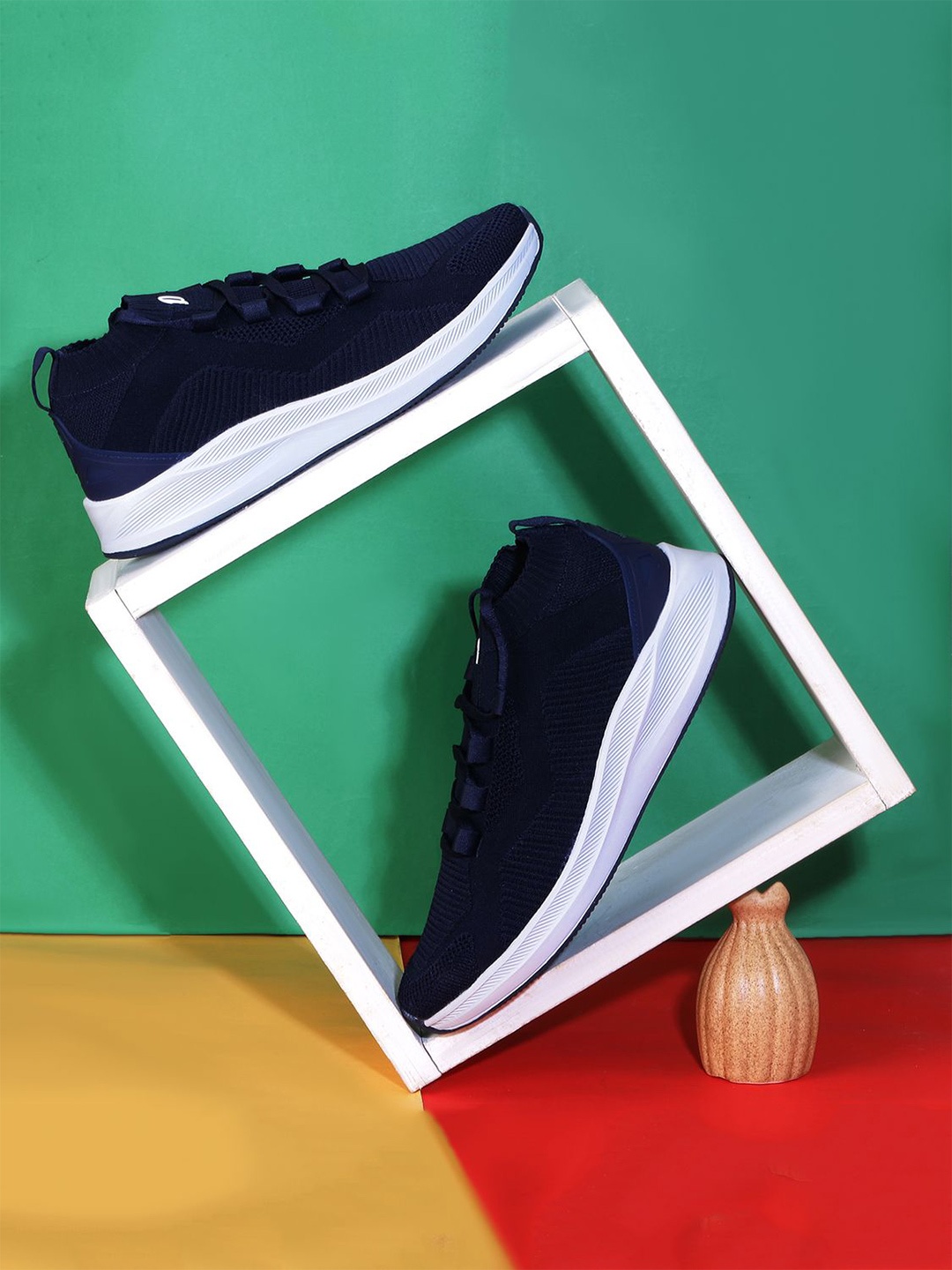 

DOCTOR EXTRA SOFT Men Running Non-Marking Shoes, Navy blue