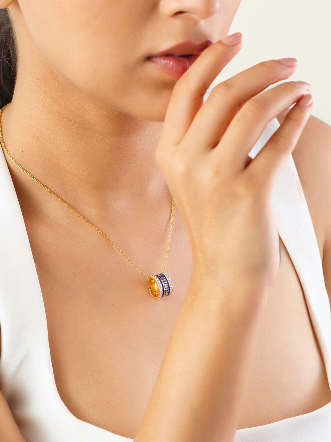 

Isharya Brass Gold-Plated Necklace
