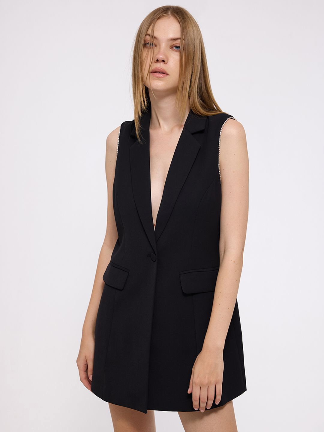 

COVER STORY A-Line Midi Dress, Black