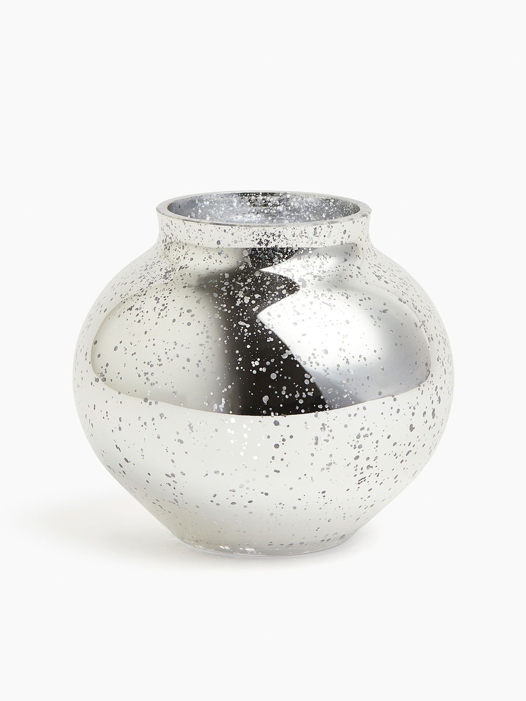 

H&M Silver Mini Glass Vase