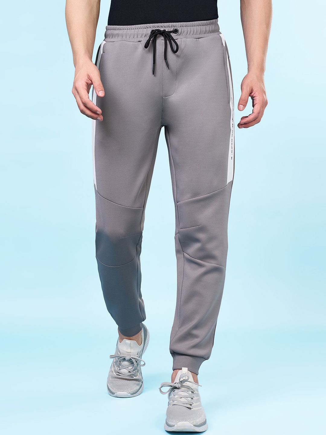 

Ajile by Pantaloons Men Mid-Rise Joggers, Grey