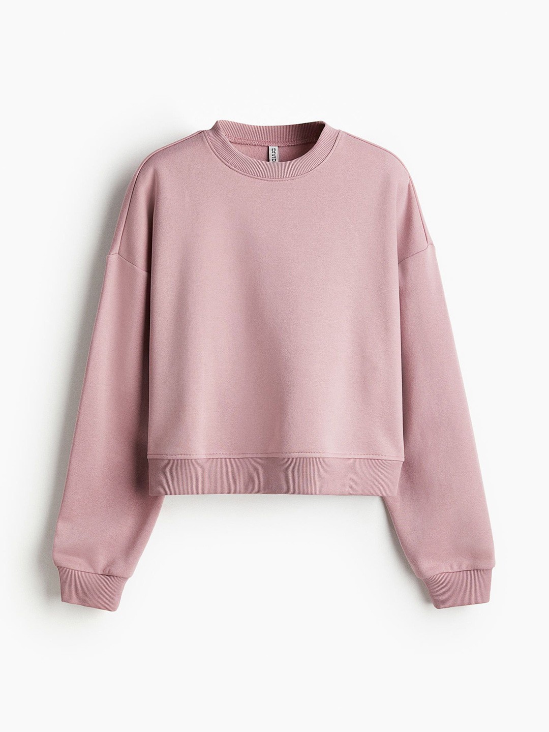 

H&M Round Neck Sweatshirts, Pink