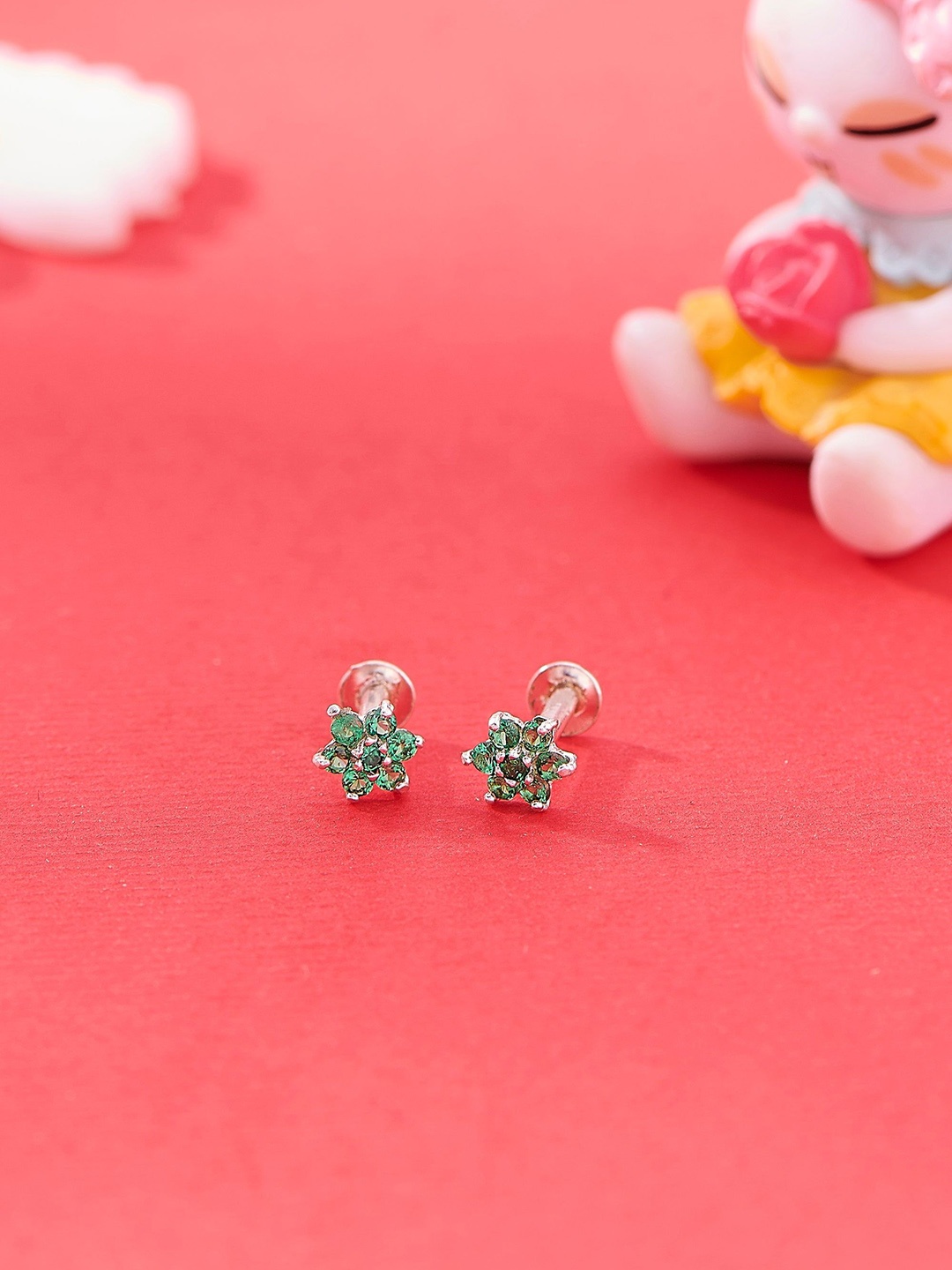 

Nipura 925 Sterling Silver Contemporary Cubic Zirconia Studs