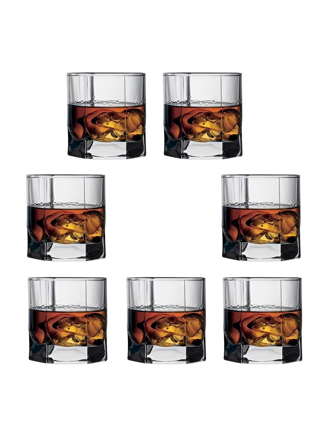 

SOMIL 7 Piece Transparent Whisky Glass - 150 ml