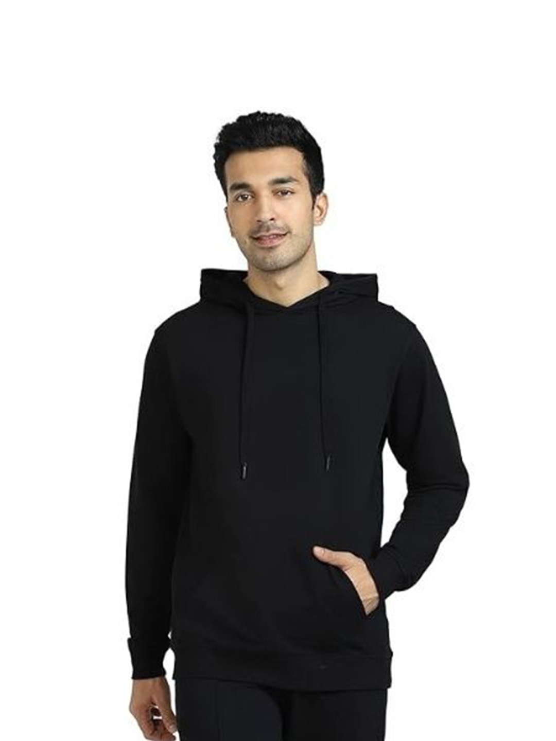 

GAINELL Men Hooded Sweatshirt, Black