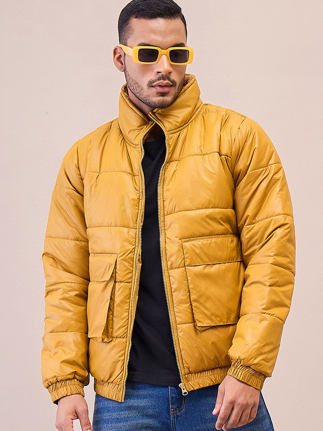 

MASCLN SASSAFRAS Men Puffer Jacket, Khaki