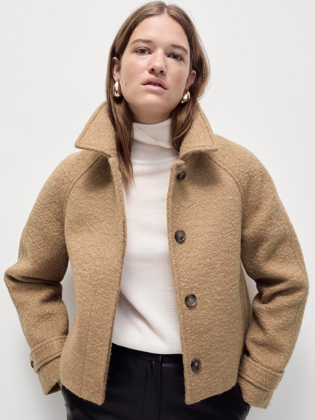 

Marks & Spencer Women without Longline Tailored Jacket, Brown