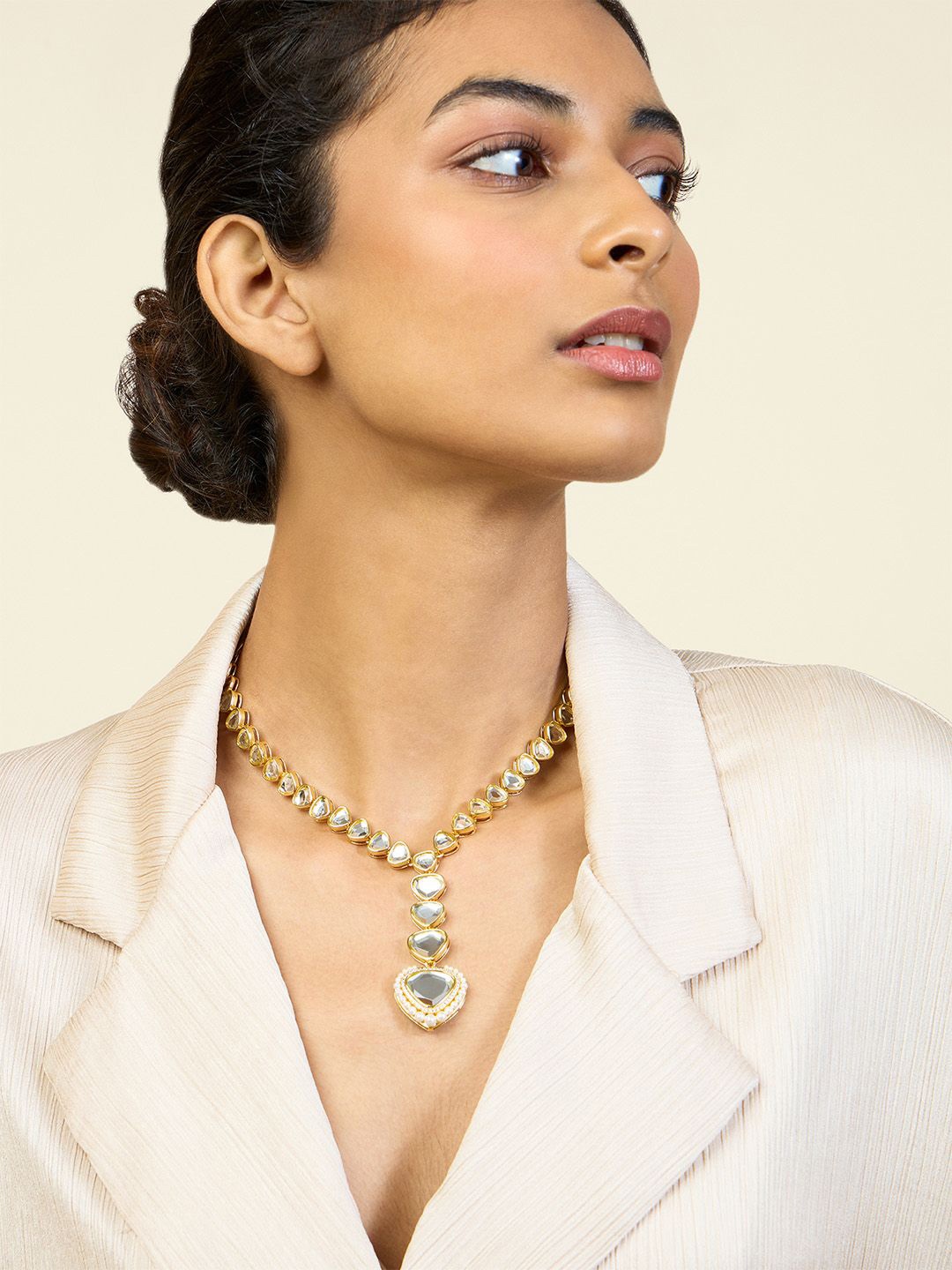 

Isharya Brass Gold-Plated Necklace