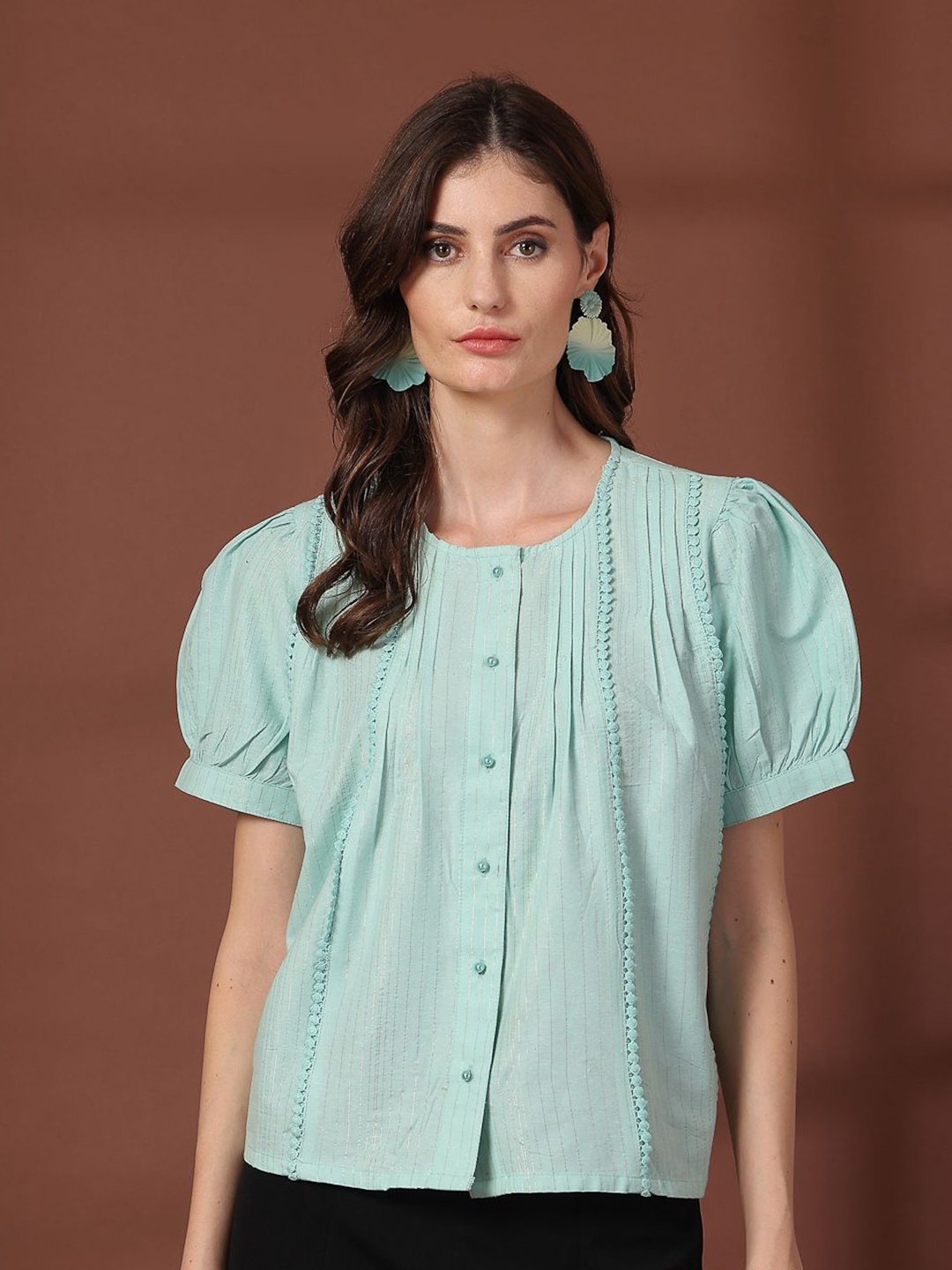 

plusS Cotton Top, Sea green