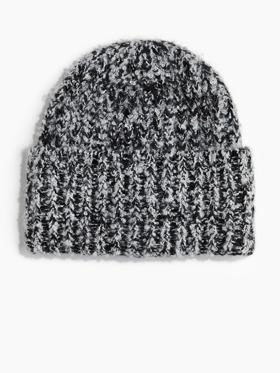 

H&M Boucle Beanie, Black