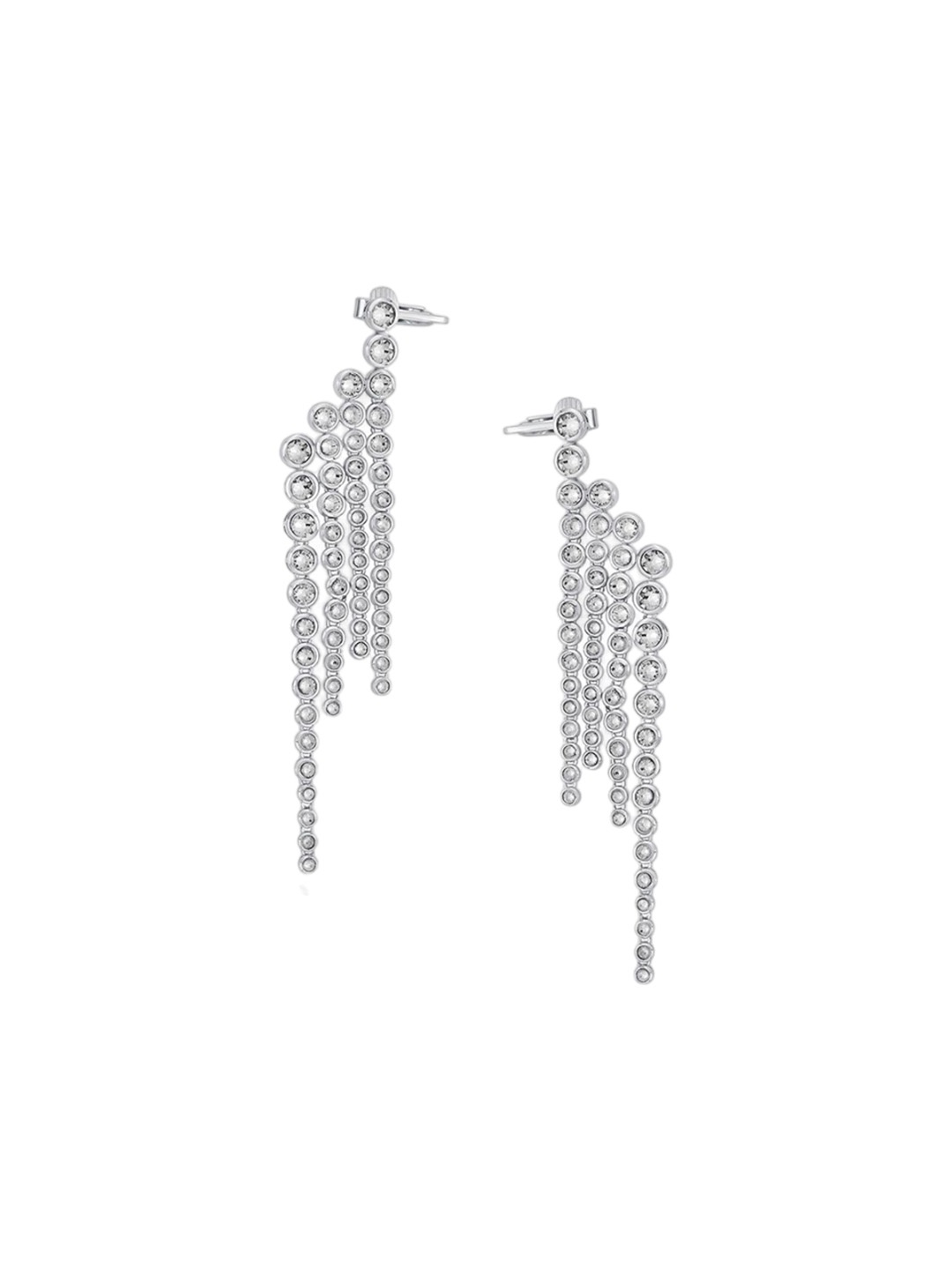 

Isharya Contemporary Drop Earrings, Silver