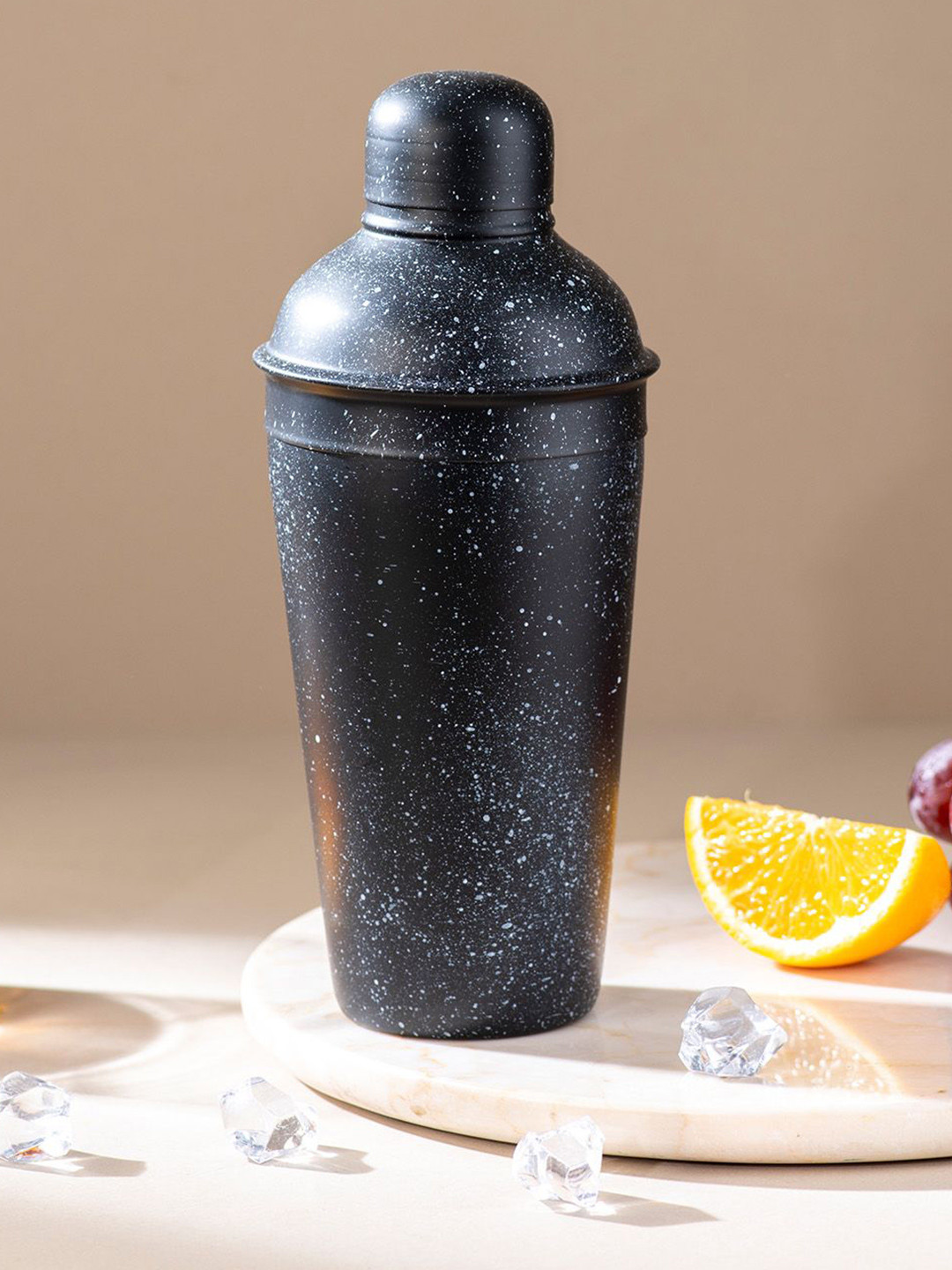 

nestroots Stainless Steel Cocktail Shakers, Black